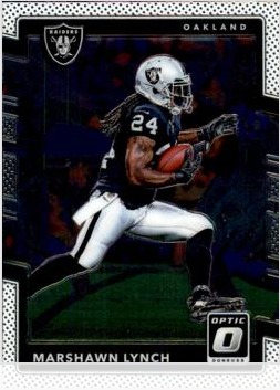 Marshawn Lynch 2017 Panini Donruss Optic card