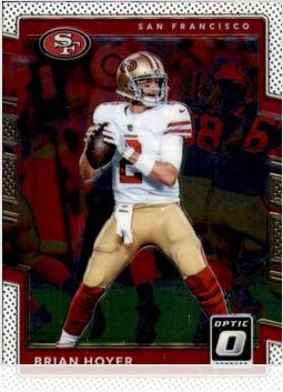 Brian Hoyer 2017 Panini Donruss Optic card