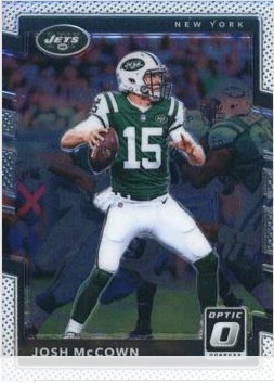 Josh McCown 2017 Panini Donruss Optic card