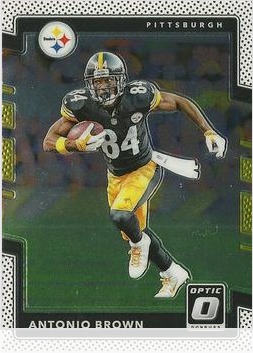 Antonio Brown 2017 Panini Donruss Optic card