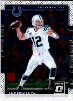 Andrew Luck 2017 Panini Donruss Optic card