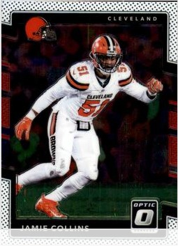 Jamie Collins 2017 Panini Donruss Optic card