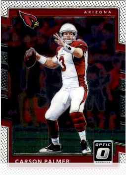 Carson Palmer 2017 Panini Donruss Optic card
