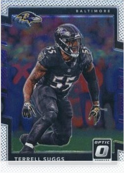 Terrell Suggs 2017 Panini Donruss Optic card