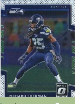 Richard Sherman 2017 Panini Donruss Optic card