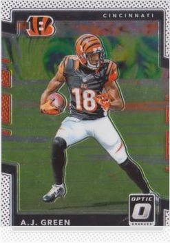 A.J. Green 2017 Panini Donruss Optic card