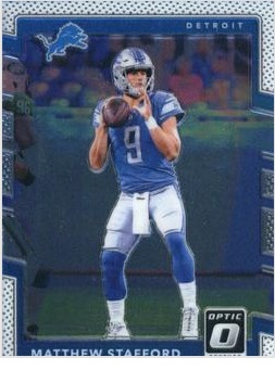 Matthew Stafford 2017 Panini Donruss Optic card