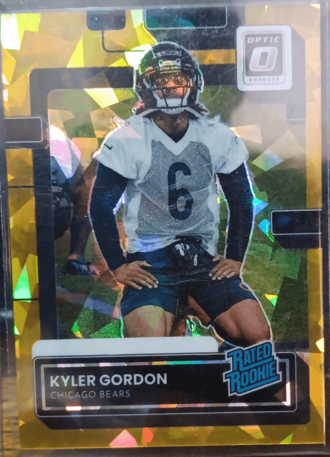 2022 Optic Kyler Gordon Gold Prism #/10