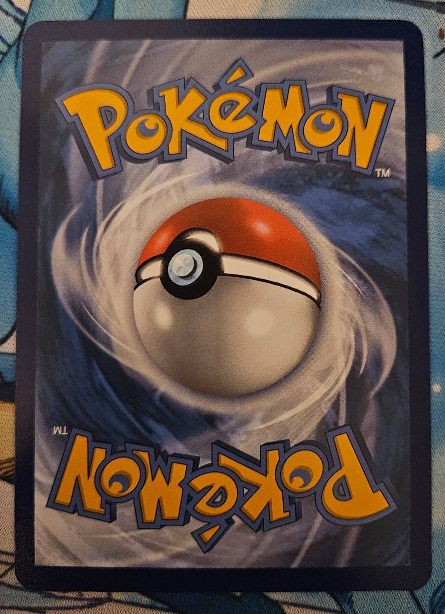Back of 2025 Ethan's Typhlosion 190/182 Destined Rivals Illustration Rare