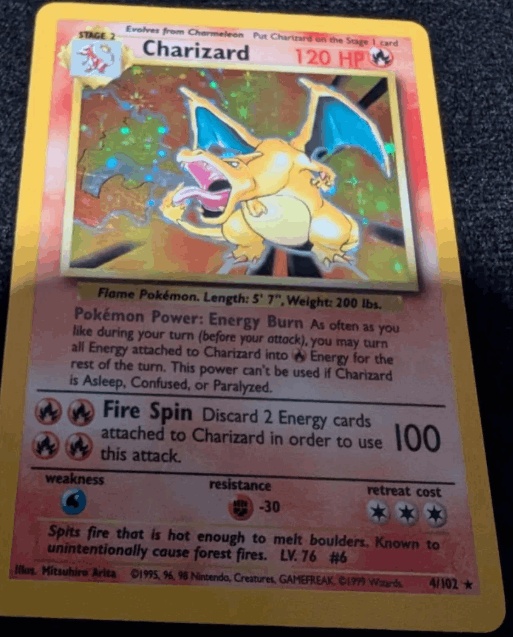 1999 Charizard 41/102