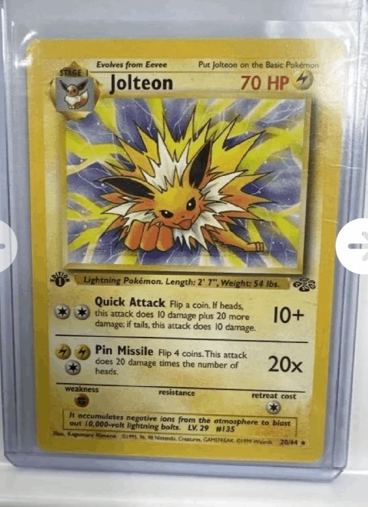 Jolteon Jungle card