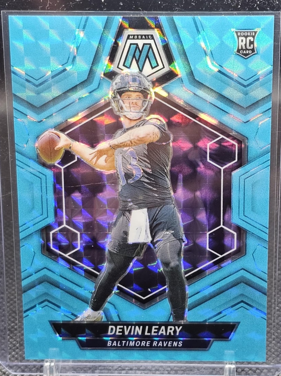 2023 Mosaic Devin Leary Aqua #/15