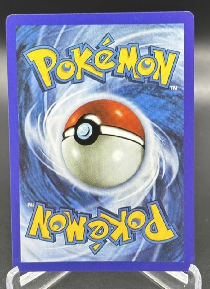 Back of 1999 Snorlax Reverse Holo 11/64 Rare Holo 1st edition